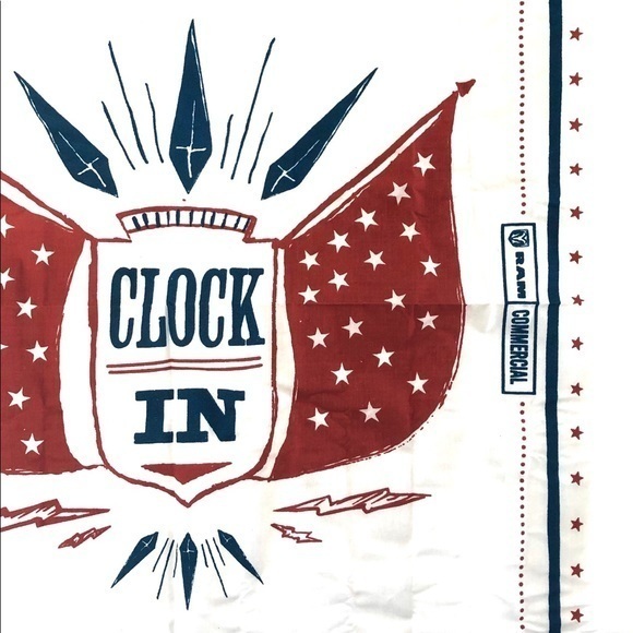 Dodge Ram Commercial Bandana Handkerchief White - Picture 3 of 4